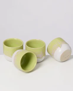 Motel a Miio Coimbra Espressobecher 4er-Set lime New