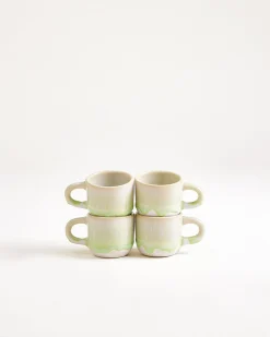 Motel a Miio Coimbra Espressotasse 4er-Set pastellgrün New