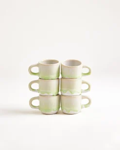 Motel a Miio Coimbra Espressotasse 6er-Set pastellgrün New