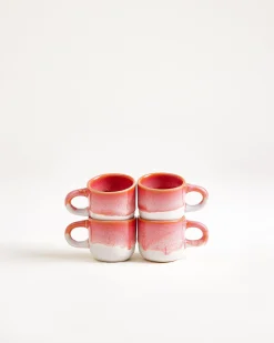 Motel a Miio Coimbra Espressotasse 4er-Set pink New