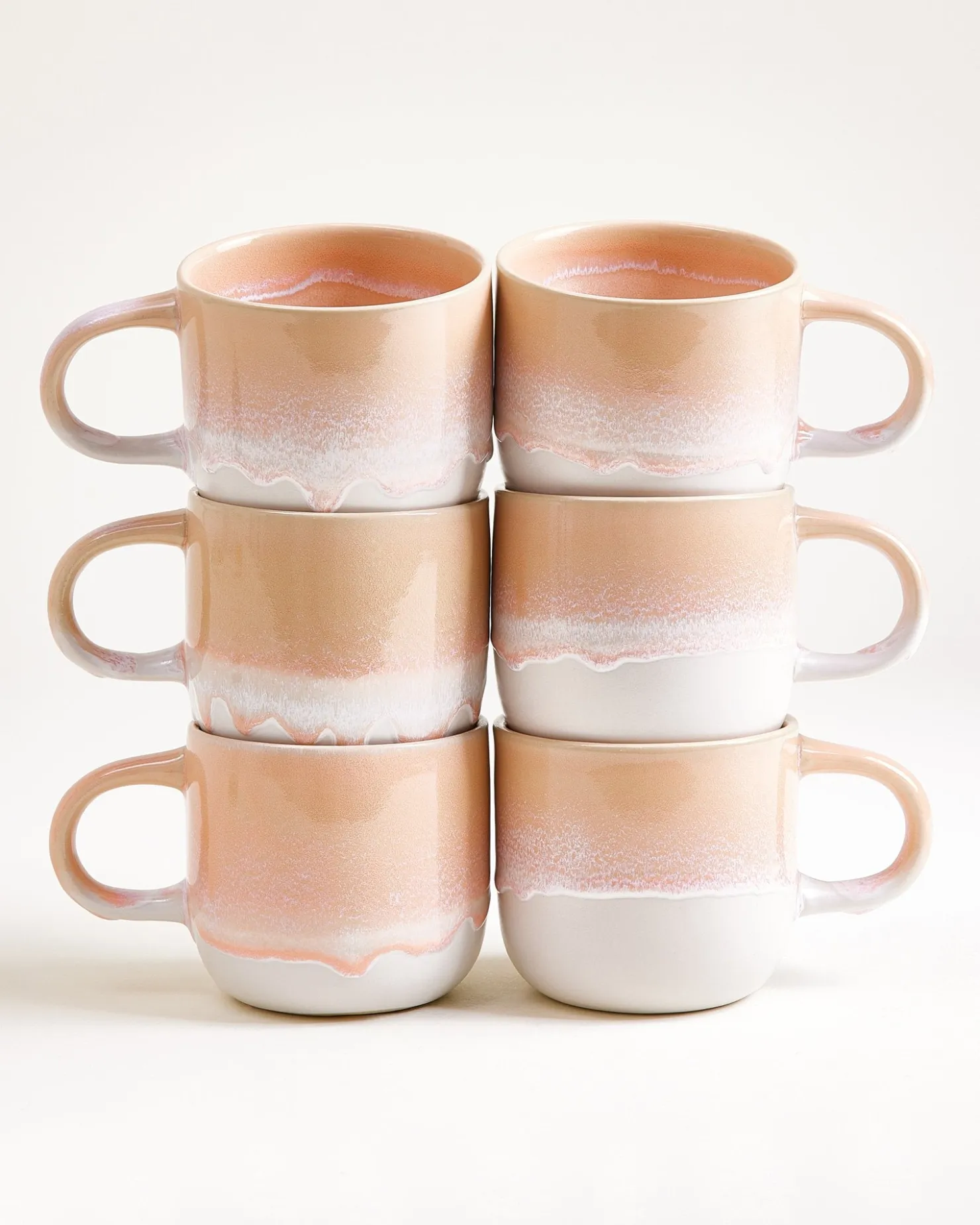 Motel a Miio Coimbra Tasse groß 6er-Set apricot New