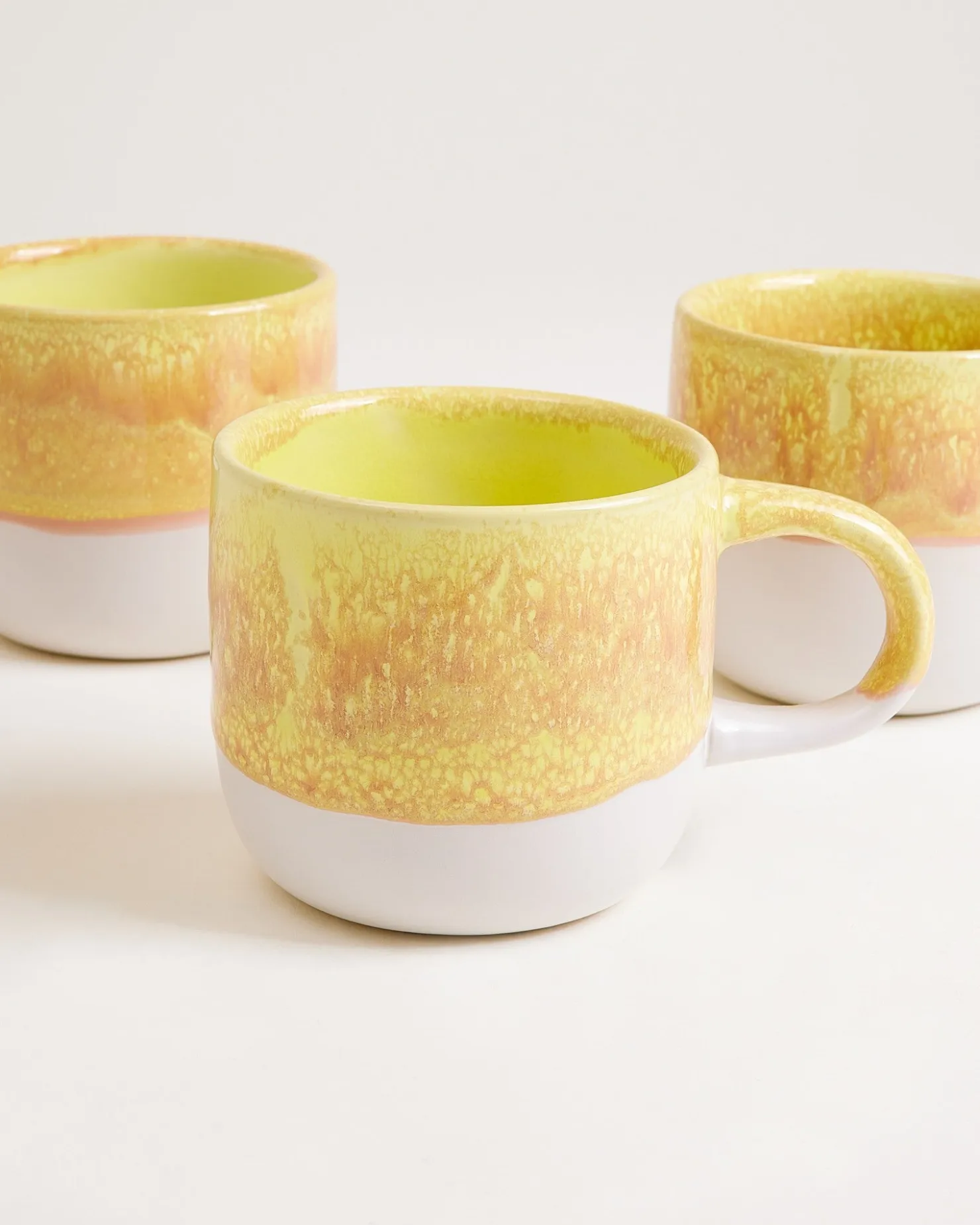 Motel a Miio Coimbra Tasse groß 6er-Set gelb Outlet