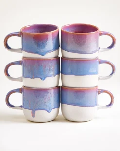 Motel a Miio Coimbra Tasse groß 6er-Set lila Clearance