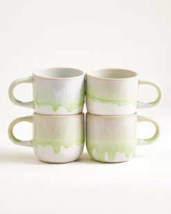 Motel a Miio Coimbra Tasse groß 4er-Set pastellgrün Clearance