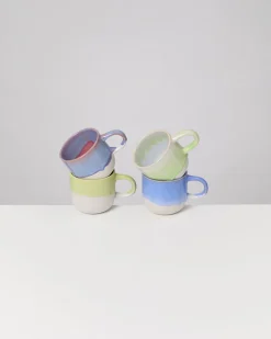 Motel a Miio Coimbra Tasse groß Vibrant Glow 4er-Set mix Discount