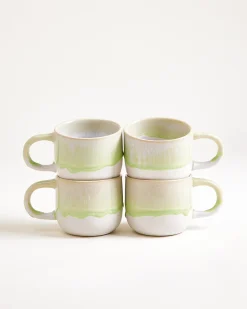 Motel a Miio Coimbra Tasse klein 4er-Set pastellgrün Hot
