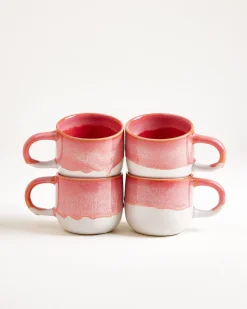 Motel a Miio Coimbra Tasse klein 4er-Set pink Discount