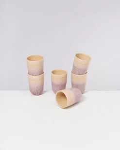 Motel a Miio Copa Alto Becher groß 6er-Set apricot flieder Clearance