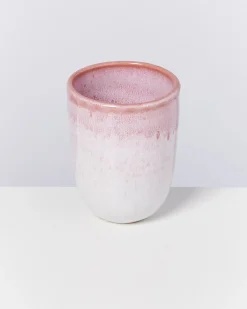 Motel a Miio Copa Alto Becher groß rosa weiß Hot