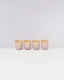 Motel a Miio Copa Alto Becher klein 4er-Set apricot flieder