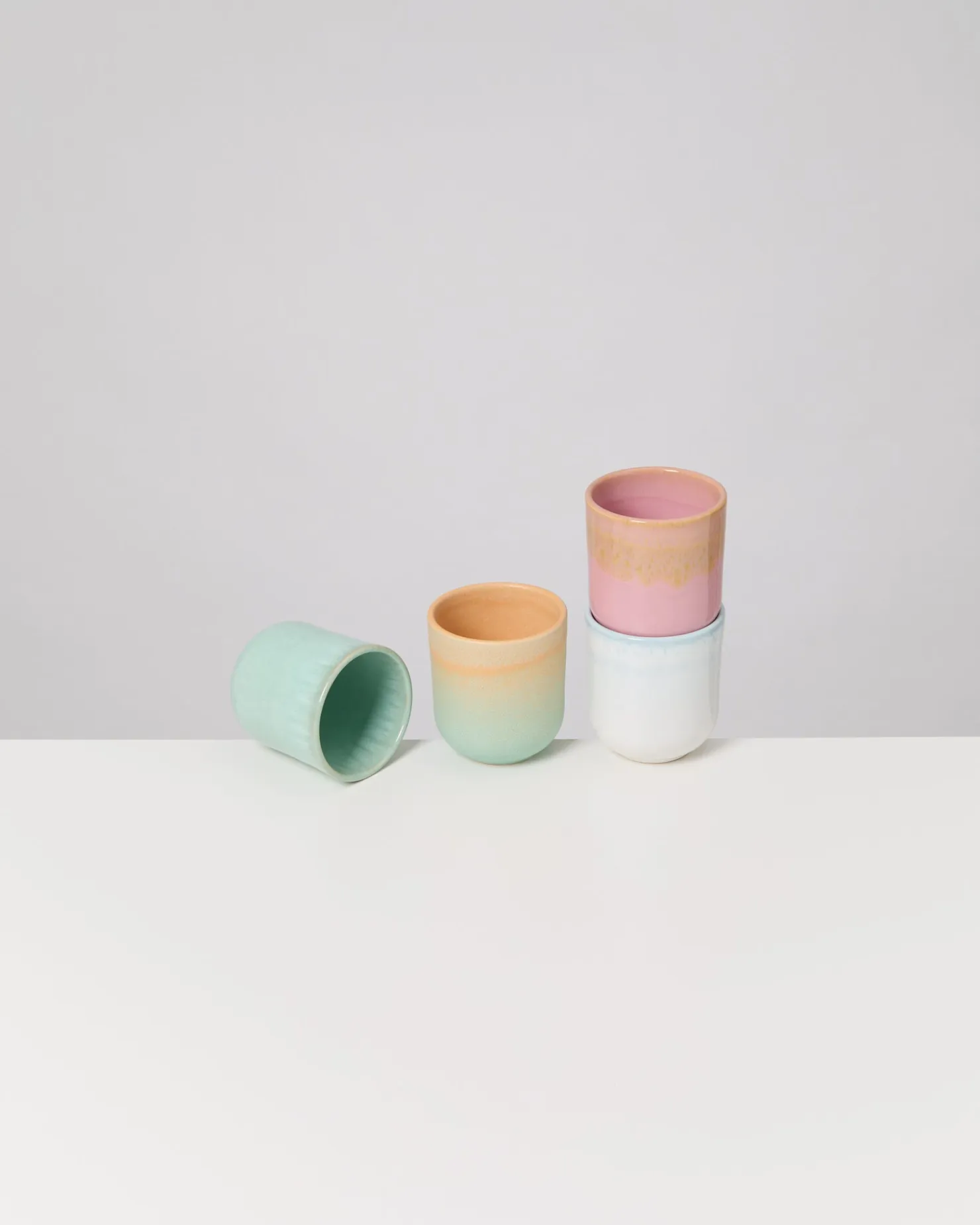 Motel a Miio Copa Alto Becher klein Pastel Whsiper 4er-Set mix Hot