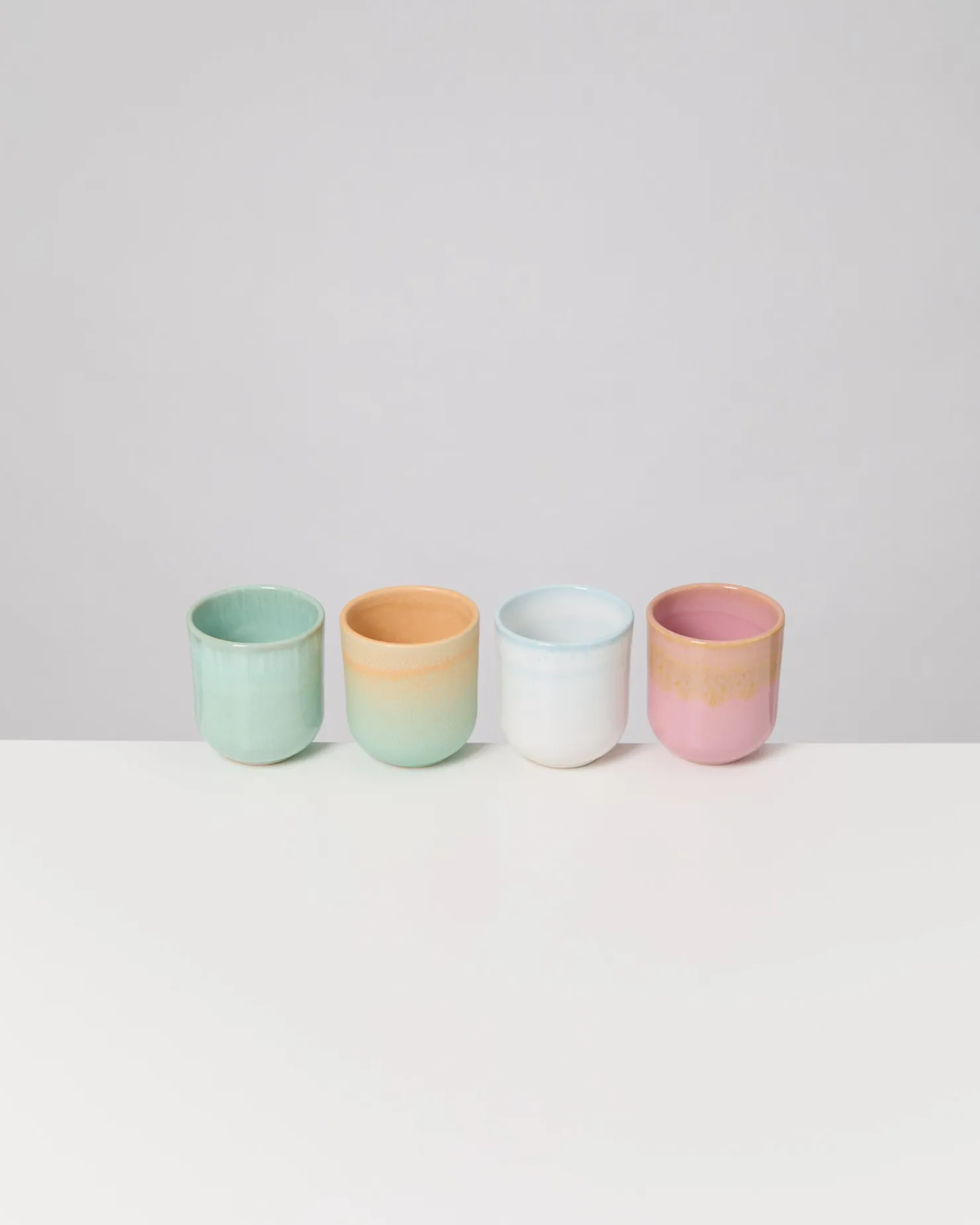 Motel a Miio Copa Alto Becher klein Pastel Whsiper 4er-Set mix Hot
