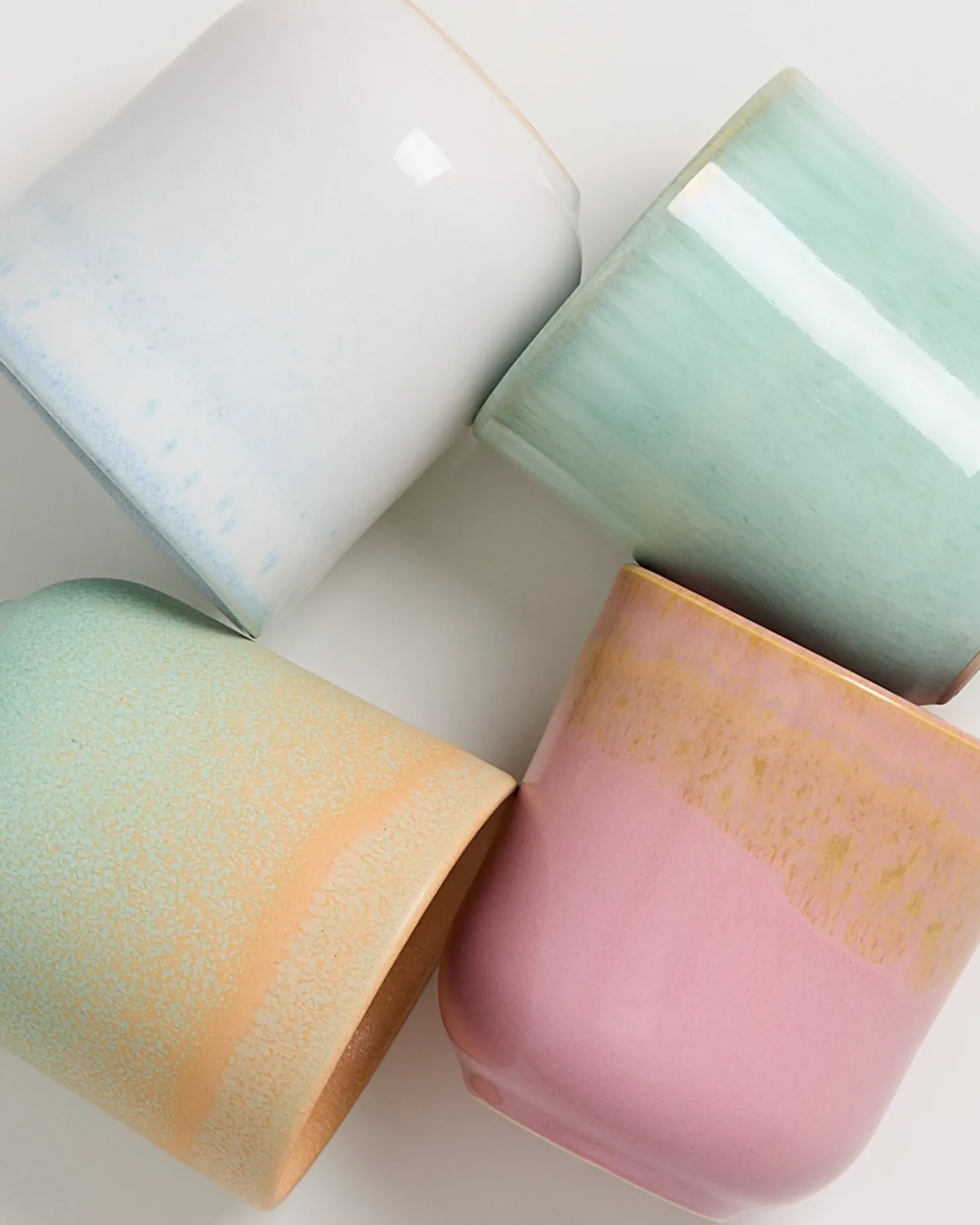 Motel a Miio Copa Alto Becher klein Pastel Whsiper 4er-Set mix Hot