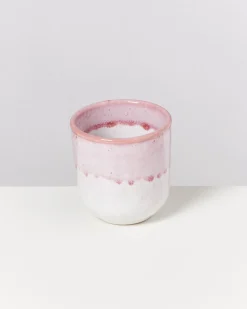 Motel a Miio Copa Alto Becher klein 6er-Set rosa weiß Outlet