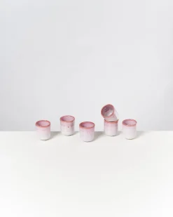 Motel a Miio Copa Alto Espressobecher rosa weiß Sale