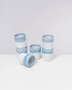 Motel a Miio Cordoama Becher groß 6er-Set aqua Best