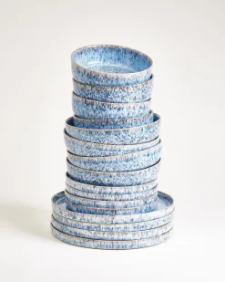 Motel a Miio Cordoama Geschirr-Set 16-teilig blau Discount