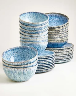Motel a Miio Cordoama Geschirr-Set classic 40-teilig blau Best