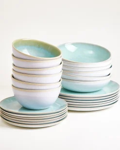 Motel a Miio Cordoama Geschirr-Set classic 24-teilig mint