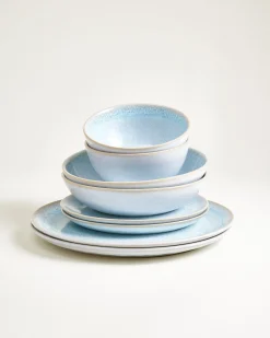 Motel a Miio Cordoama Geschirr-Set classic 8-teilig azur Clearance