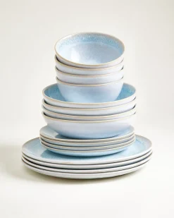 Motel a Miio Cordoama Geschirr-Set classic 16-teilig azur Clearance