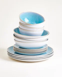 Motel a Miio Cordoama Geschirr-Set classic 16-teilig aqua Hot