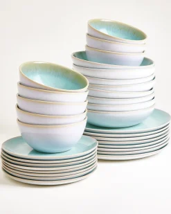 Motel a Miio Cordoama Geschirr-Set classic 32-teilig mint New