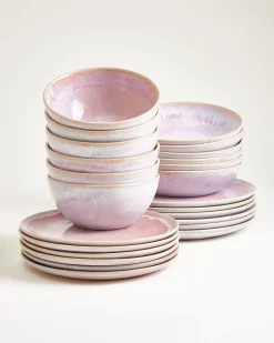 Motel a Miio Cordoama Geschirr-Set classic 24-teilig rosé Clearance