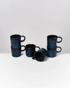 Motel a Miio Cordoama Tasse groß classic 6er-Set dunkelblau Sale