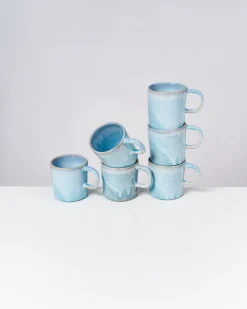 Motel a Miio Cordoama Tasse groß classic 6er-Set aqua Clearance