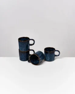 Motel a Miio Cordoama Tasse groß classic 4er-Set dunkelblau