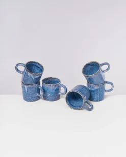 Motel a Miio Cordoama Tasse groß classic 6er-Set blau Sale