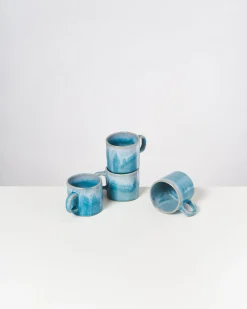 Motel a Miio Cordoama Tasse klein classic 4er-Set aqua Clearance