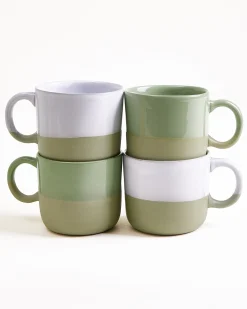 Motel a Miio Dusty Sage Tasse klein 4er-Set salbeigrün Best
