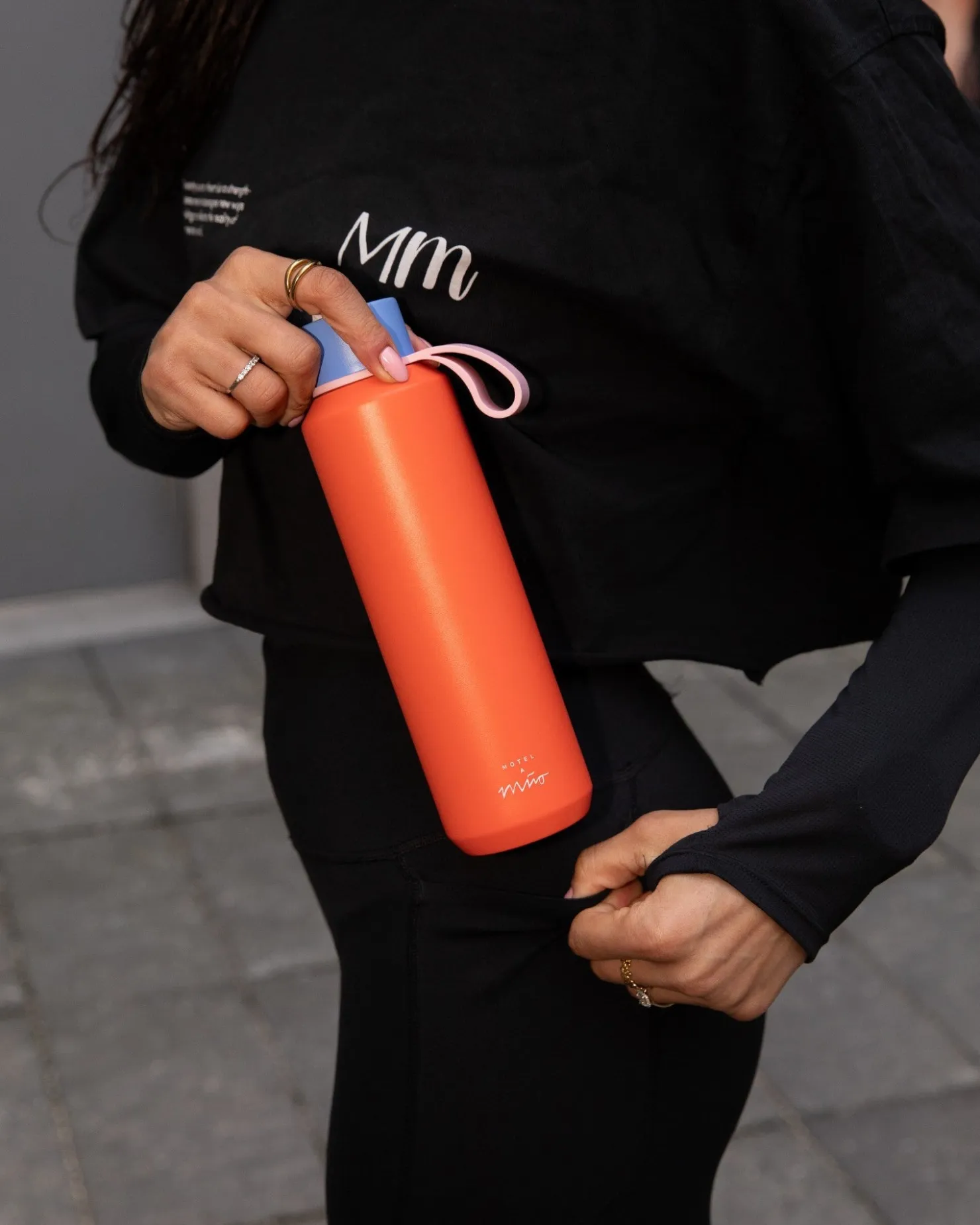 Motel a Miio Fonte Trinkflasche orange Best