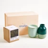 Motel a Miio Geschenk-Set Winter Forest dunkelgrün mint 3-teilig Discount