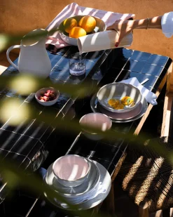 Motel a Miio Geschirr-Set Endless Summer grau rosé 16-teilig