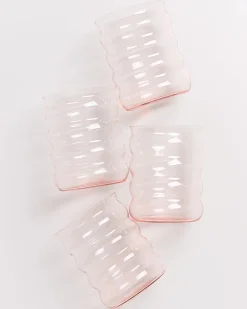 Motel a Miio Joia Glas groß bubble 4er-Set rosé Online