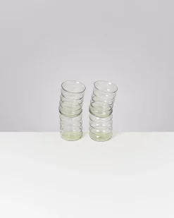 Motel a Miio Joia Glas groß bubble 4er-Set smaragd Best