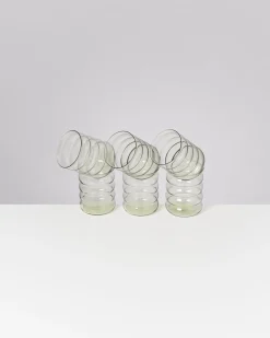 Motel a Miio Joia Glas groß bubble 6er-Set smaragd Discount