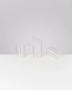 Motel a Miio Joia Glas groß bubble 4er-Set transparent New