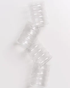 Motel a Miio Joia Glas groß bubble 4er-Set transparent New