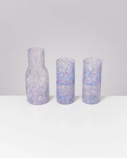 Motel a Miio Joia Glas groß 5er-Set drops blau lila Online