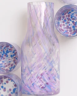 Motel a Miio Joia Glas groß 5er-Set drops blau lila Online