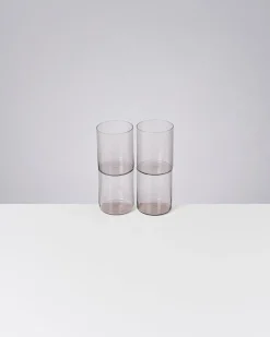 Motel a Miio Joia Glas groß 4er-Set grau Sale