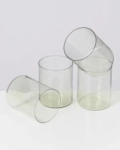 Motel a Miio Joia Glas groß 4er-Set smaragd Sale