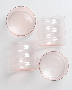 Motel a Miio Joia Glas klein bubble 4er-Set rosé Sale