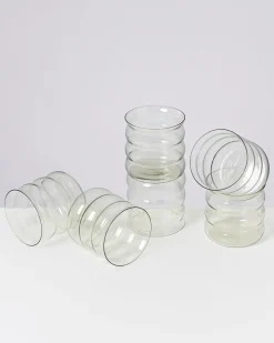 Motel a Miio Joia Glas klein bubble 6er-Set smaragd Outlet