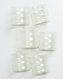 Motel a Miio Joia Glas klein bubble 6er-Set smaragd Outlet