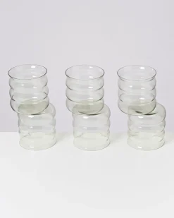 Motel a Miio Joia Glas klein bubble 6er-Set smaragd Outlet